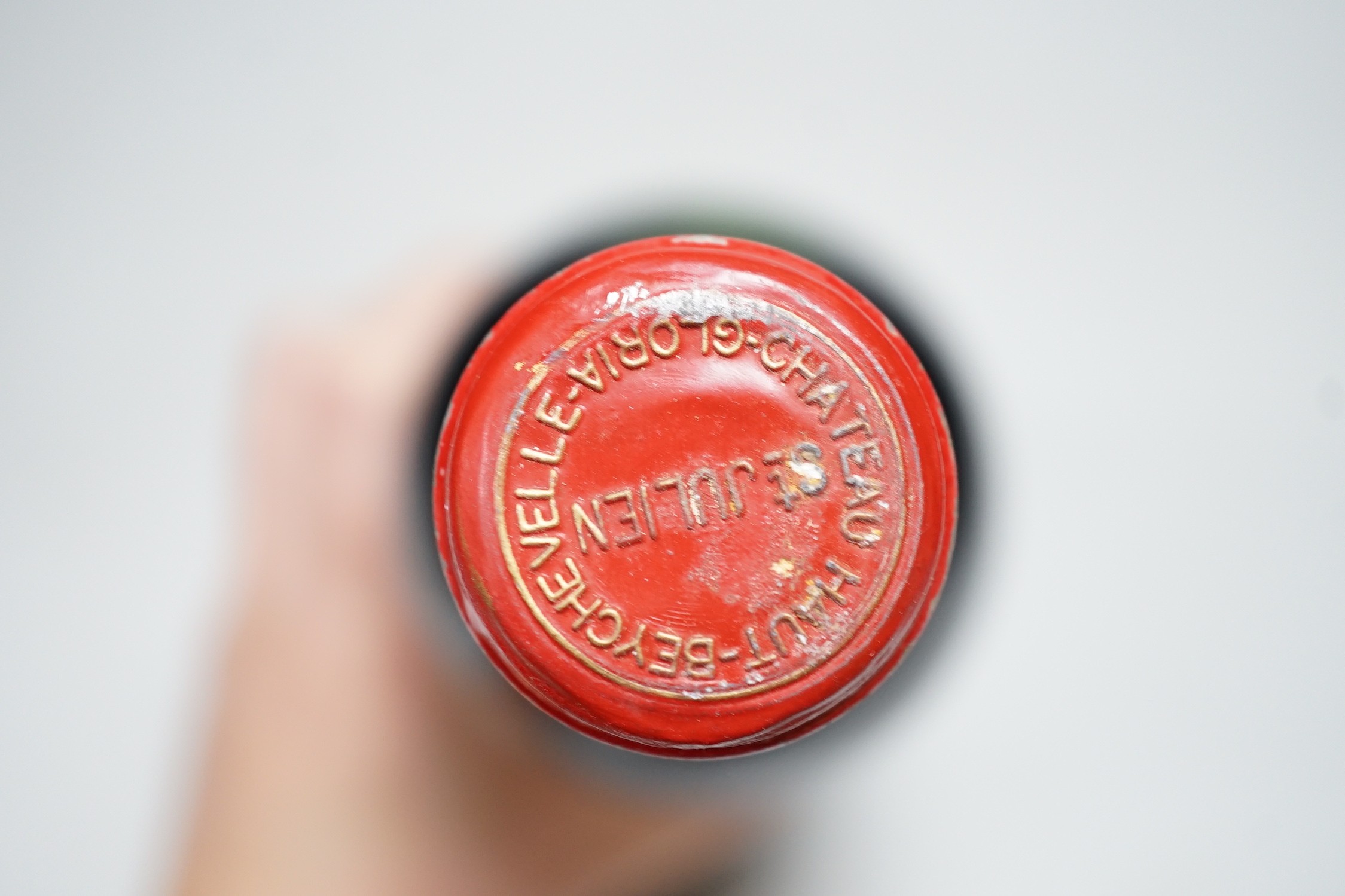 Eight bottles of Chateau Haut Beychevelle Gloria, 1971